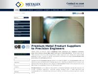 Metalex - Non ferrous supplier to the precision engineering industry