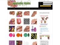Metallic Nails: Designer Nail Wraps | Minx Killer | Nail Art Design | Acrylic | Gel Metallic Nails: Designer Nail Wraps | Minx Killer | Nail Art Design | Acrylic | Gel