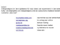 metaparadigma.de incomplete-news.com, somephreax.org, giube.de metaparadigma.de incomplete-news.com, somephreax.org, giube.de