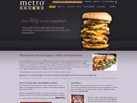  Club Metro, Catering, Locations / Menus, Why Metro Burger
