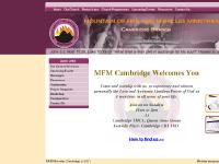 MFM Cambridge - Welcome MFM Cambridge - Welcome