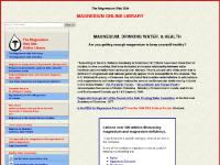 Magnesium-Deficiency Catastrophe: The Magnesium Web Site Magnesium-Deficiency Catastrophe: The Magnesium Web Site