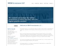 Michael Harriman- Mycroft & Company, Independent Financial Advisers Michael Harriman- Mycroft & Company, Independent Financial Advisers