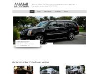 Miami Limousine Service renting Hummer H2 limos, Lincolns, Rolls Royce Phantoms, Bentley, Exotic Car Rentals