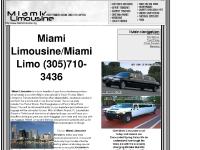 miamilimousine.org Miami Limo, Miami limos, Miami limousine Service