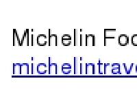 Michelin Food & Travel Michelin Food & Travel