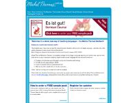 German Sample, Ordering Info German Sample, Ordering Info