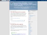 System Center Tech Blog - Michiel Wouters - SCOM, SCCM System Center Tech Blog - Michiel Wouters - SCOM, SCCM
