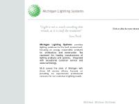 Michigan Lighting Systems West