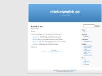 mickeswebb.se mickeswebb.se