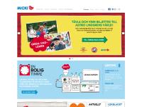 liten micki.se skärmbild