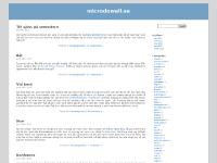 liten microdowell.se skärmbild