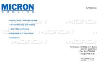 Micron Cooling Inc