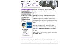 Microscope Service and Sales Ltd - Optical Microscopes and imaging systems for research, education, medical, industrial applications Microscope Service and Sales Ltd - Optical Microscopes and imaging systems for research, education, medical, industrial applications