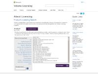  Volume Licensing Briefs, Document Library, Licensing Options, Select License