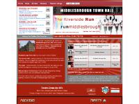 Whats on at Middlesbrough Town Hall 2012 - Mon 02 Jan 2012
