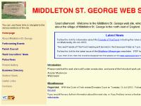  Middleton St. George allotments, proposed closure of St. Laurence Church, photographs of the visit