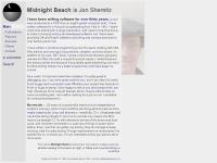 midnightbeach.com Midnight Beach, Jon Shemitz, author