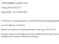 midsommarlatino.se midsommarlatino.se