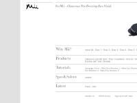 Mii Cosmetics | Welcome