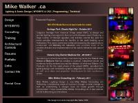Event Lighting & Scenic Design, WYSIWYG Previsualization & CAD, Media Server Programming | Mike Walker.ca