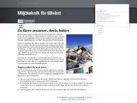 statistik för miljoteknikfortillvaxt - Miljöteknik för tillväxt statistik för miljoteknikfortillvaxt - Miljöteknik för tillväxt