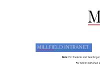 Millfield School Millfield School