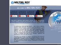 Milton Roy Europe - Fluid dosing and mixing equipment