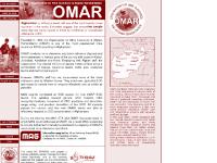 OMAR Organisation for Mine Clearance and Afghan Rehabilitation OMAR Organisation for Mine Clearance and Afghan Rehabilitation