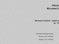 Välkommen till Minnesluckan