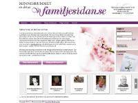 liten minneslunden.se skärmbild