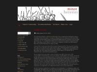 Minor Heresies - Posts Minor Heresies - Posts