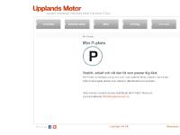 Min P-plats - Upplands Motor