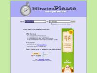 minutesplease.com 1 minute, less time, pause minutesplease.com 1 minute, less time, pause