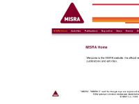 MISRA - The Motor Industry Software Reliability Association MISRA - The Motor Industry Software Reliability Association