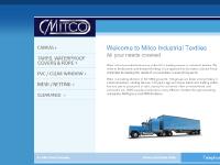 mitco.co.uk Mitco, Industrial Textiles and Materials, Suppliers mitco.co.uk Mitco, Industrial Textiles and Materials, Suppliers