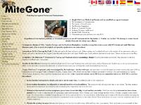 MiteGone for effective control of the varroa & tracheal mites