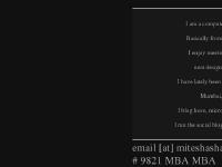 Mitesh B Ashar Mitesh B Ashar