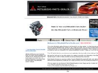 Genuine Mitsubishi Parts at Wholesale Prices Genuine Mitsubishi Parts at Wholesale Prices