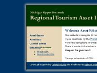 Michigan Upper Peninsula Regional Tourism Asset Inventory