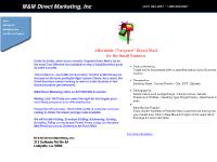 mmdirectmarketing.com Mailing Lists, Mailing Services, New Movers Program mmdirectmarketing.com Mailing Lists, Mailing Services, New Movers Program