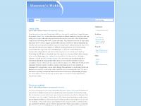 Maureen’s Weblog Maureen’s Weblog
