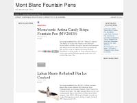 Mont Blanc Fountain Pens