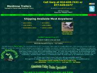 Custom Aluminum Trailers : Car Haulers : Motorcycle Trailer : ATV : Utility Enclosed Trailers : Snowmobile Trailer : Car Hauling Trailers for Sale : MontroseTrailers.com Custom Aluminum Trailers : Car Haulers : Motorcycle Trailer : ATV : Utility Enclosed Trailers : Snowmobile Trailer : Car Hauling Trailers for Sale : MontroseTrailers.com