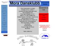 moradansklubb.se Startsida, Kalender Mora DK, Danskvällar