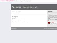 Apologies - morgroup.co.uk