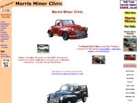Morris Minor Clinic, specialists in restoration, modification and customization of Morris Minors Morris Minor Clinic, specialists in restoration, modification and customization of Morris Minors