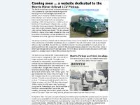 Morris Minor 1000 Pickup 6cwt/8cwt Morris Minor 1000 Pickup 6cwt/8cwt