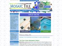 Mosaic Tile Designs in Ceramic Glass & Porcelain - Pool Floor Kitchen Backsplash Patterns