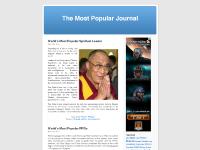 The Most Popular Journal — The Most Popular Journal —